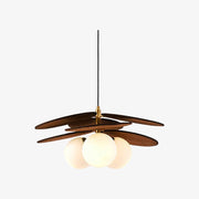 Orrise Suspension Artistique à Pétales Superposés - Lampe d’Entrée et Chambre Inspirée de la Nature