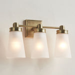 Load image into Gallery viewer, Derlina Wall Sconce Light - Zinc Alloy with Glass Shade in Modern Finishes

