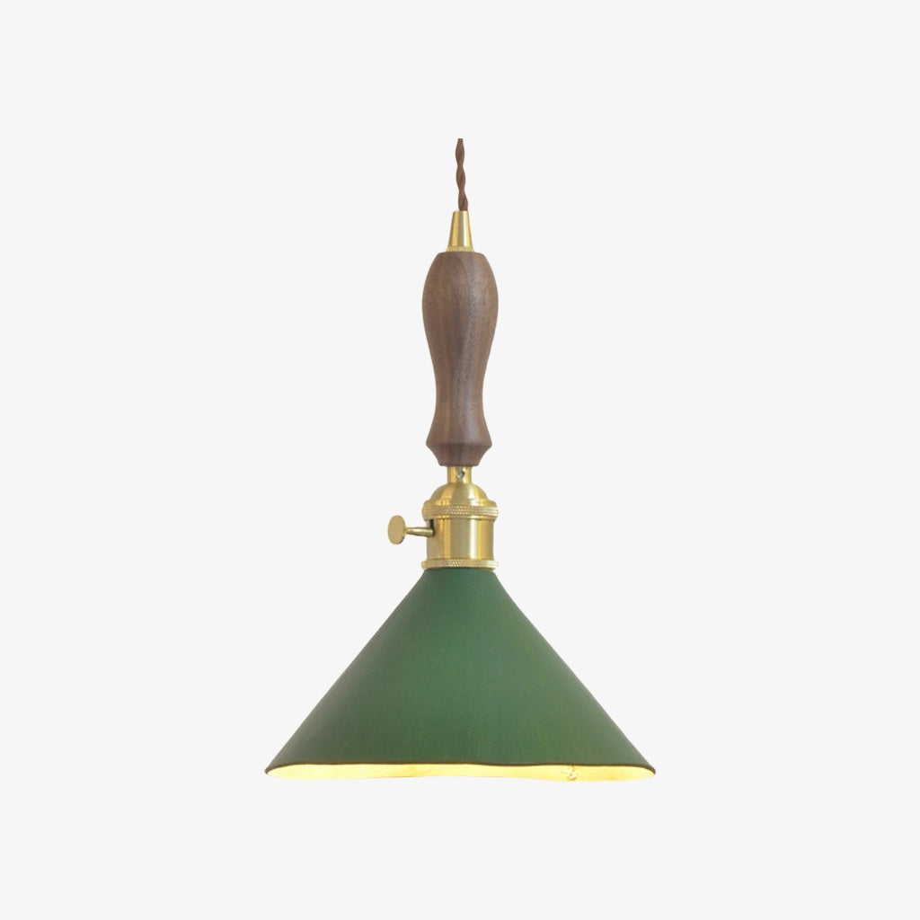 Modern Minimalist Leather Shade Pendant Light