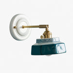 Load image into Gallery viewer, Blue Ceramics Style C ceramic wall lamp