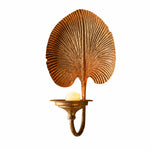 Afbeelding laden in galerijweergave, Vintage Leaf Wall Candle Sconce