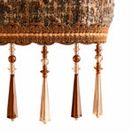 Load image into Gallery viewer, Vintage Fabric Fringe Pendant Lamp