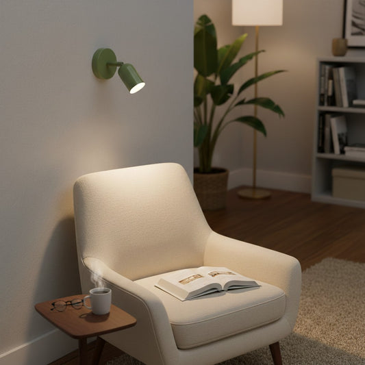 Bauvera Bauhaus-Inspired Wall Light – Clean Lines Bedside Fixture for Interior Spaces N53