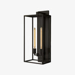 Load image into Gallery viewer, Classic Beckman Vintage Wall Sconce - Steel &amp; Glass Linear Design
