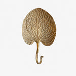 Afbeelding laden in galerijweergave, Type D antique-gold botanical iron wall hook