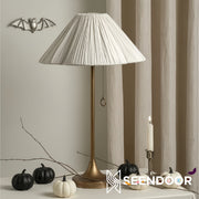 Nordlys Scalloped Shade Industrial Accent Light for Hallway & Bathroom