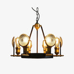 Carica l'immagine nella visualizzazione Galleria, 6-Light Chandelier 54cm