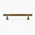 Afbeelding laden in galerijweergave, Total 176 mm hole spacing 128 mm antique brass cabinet pull