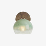 Bild in die Galerieansicht laden, Auruca Globe Wall Light Bellflower Inspired Shape - Minimalist Metal Glass Sconce for Living Room
