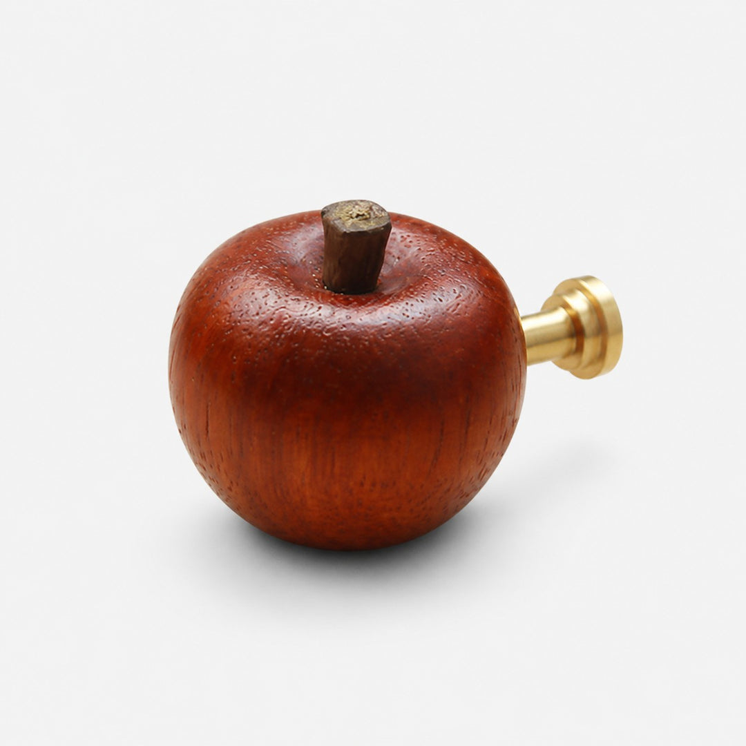 Accessori per mobili in legno lavorati a mano a forma di frutta