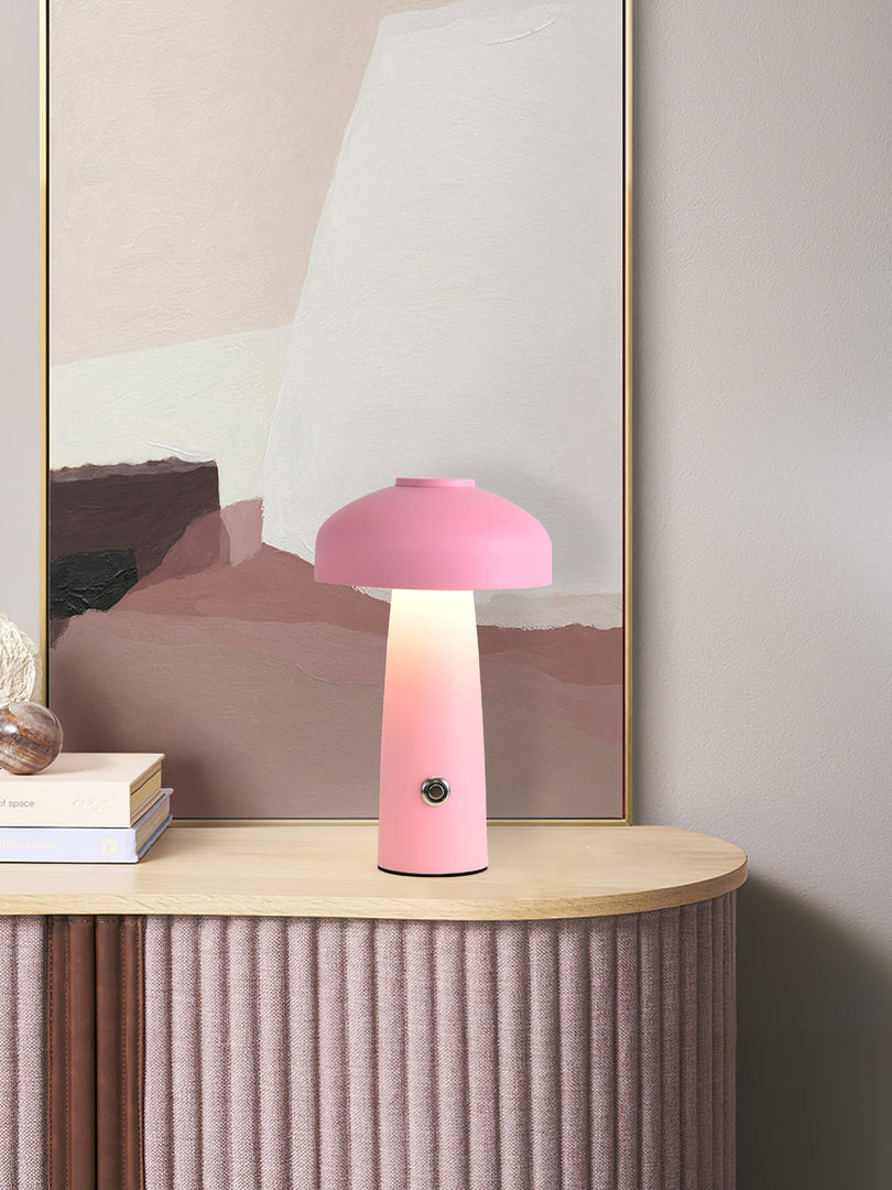 Lampada da tavolo Leon Mushroom (batteria integrata)