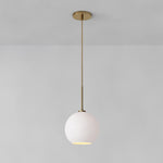 Load image into Gallery viewer, Selvion Sculptural Globe Pendant Light - Modern Glass Pendant Lamp - Sleek Design
