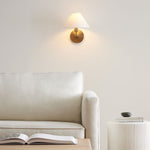 Load image into Gallery viewer, Diora Wall Sconce Light - Modern Brass Fixture with Elegant Shade
