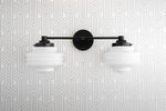 Load image into Gallery viewer, Geotower Glass Modern Wall Sconce - Glass Globe Light - Elegant Home Fixture
