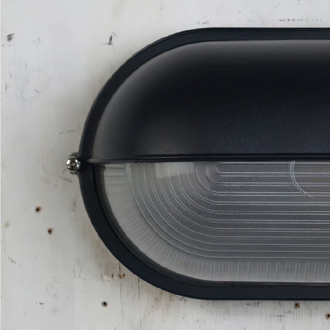 Docka Industrial Outdoor Wall Lamp – Retro Minimalist Wall Light for Garden and Entryway Use