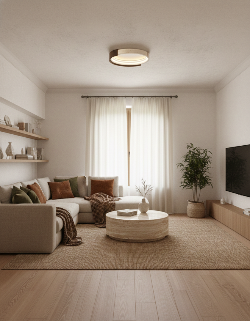 Lampa sufitowa Cerqon Halo