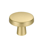 Load image into Gallery viewer, 30 Pack Brushed Gold Cabinet Knobs – Round Gold Dresser Knobs Set
