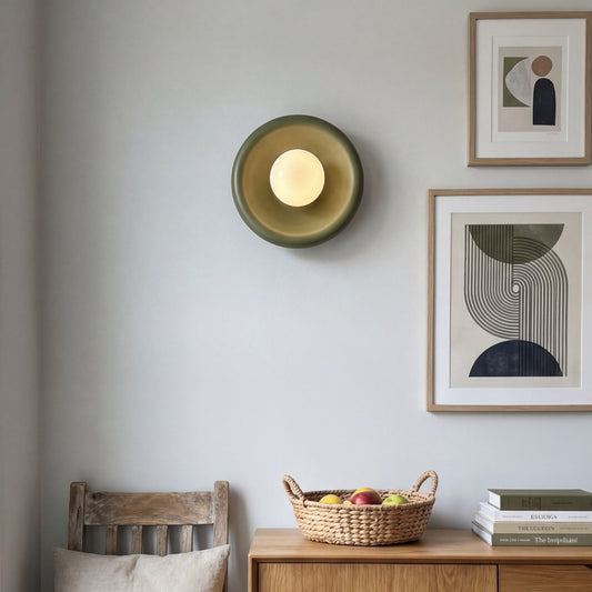 Luz de Pared Donut Artística Colorida Zerune - Iluminación Artística Moderna para Pasillo