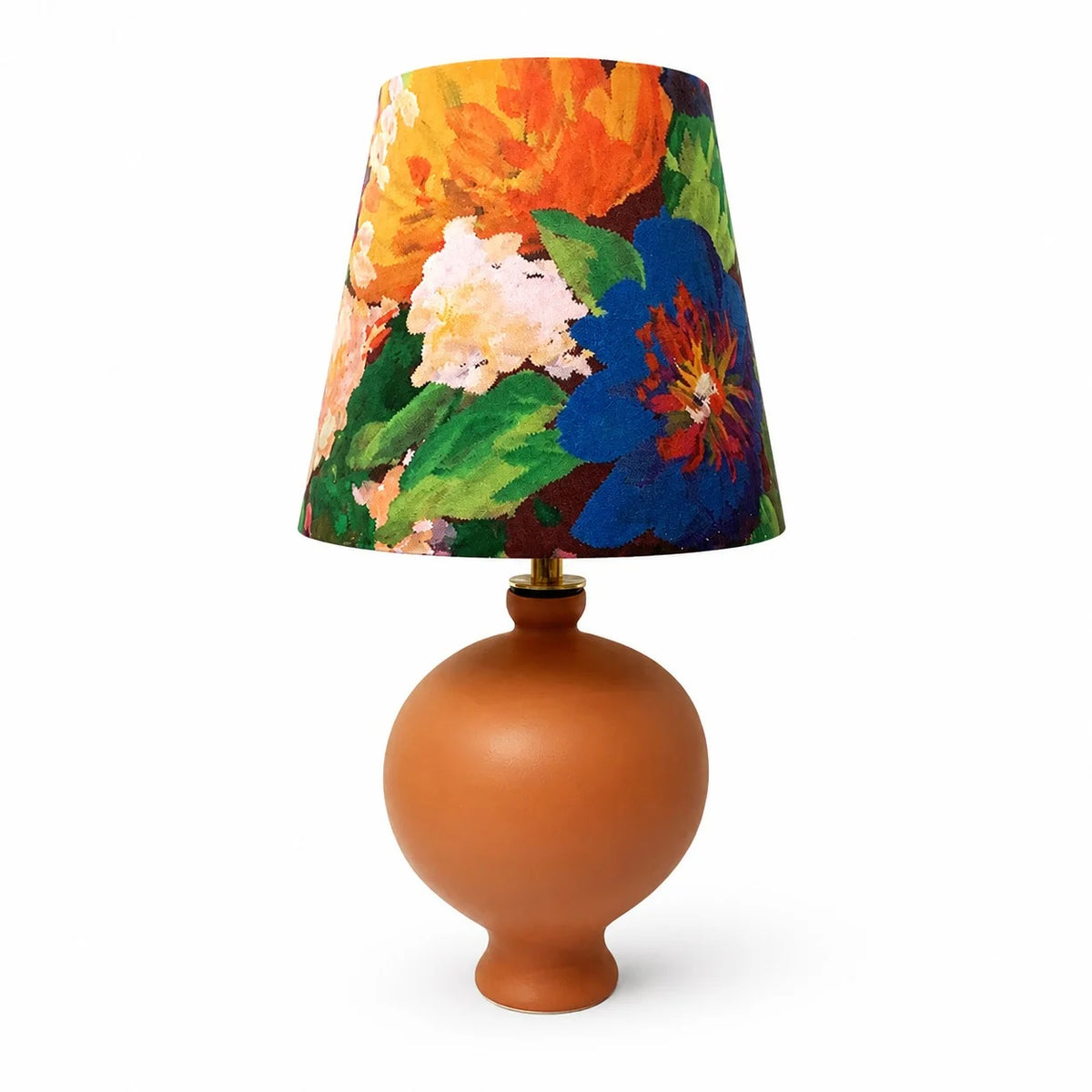 Art Bouquet floral ceramic table lamp style