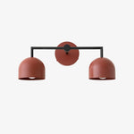 Load image into Gallery viewer, Metio Dome Farmhouse Vanity Wall Light Colorful Metal Sconce
