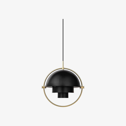 Multiva Skulpturale Pendelleuchte – Verstellbarer Kronleuchter im dänischen Modern-Stil für Essbereiche N18