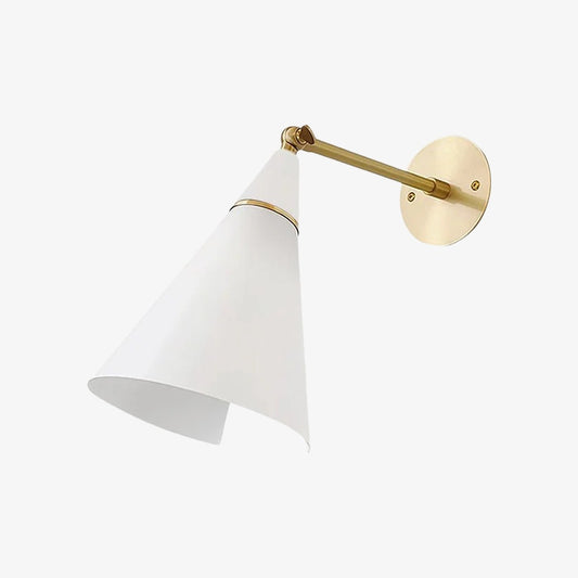 Lámpara de Pared Minimalista Oribelle – Aplique de Metal Contemporáneo para Espacios Interiores