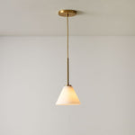 Load image into Gallery viewer, Conica Glass Cone Pendant Lamp – Modern Style Light for Any Room
