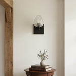 Load image into Gallery viewer, Tierlux Glass Art Deco Wall Sconce - Glass Frosted Globes with Skyscraper Globe
