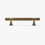Afbeelding laden in galerijweergave, Total 145 mm hole spacing 96 mm antique brass cabinet pull