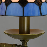 Carica l'immagine nella visualizzazione Galleria, TF Tivanny Vintage Retro Stained Glass Wall Lamp for Bedrooms and Entryways