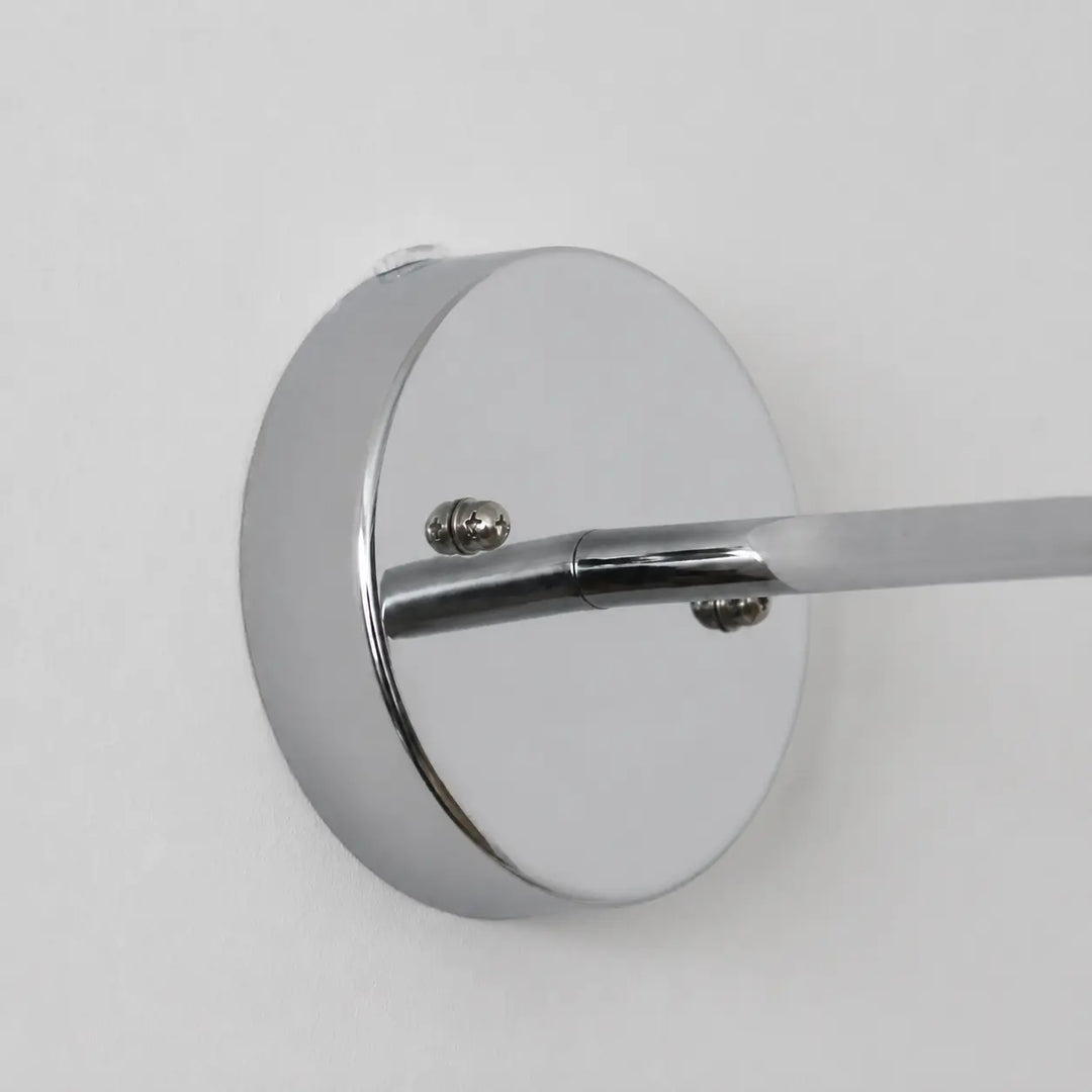 Wall plate and arm connection detail