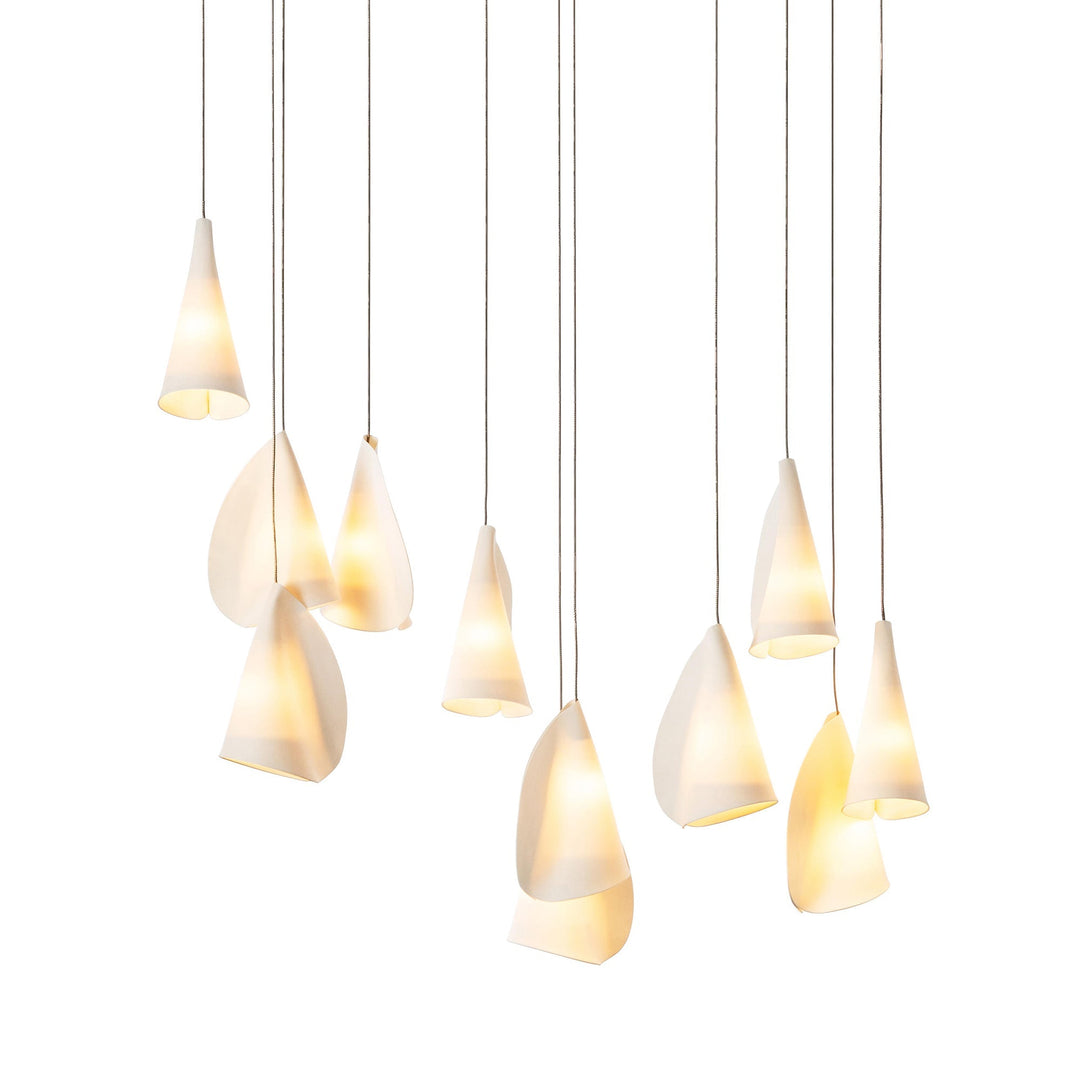 Lampada a sospensione scandinava Boki in porcellana