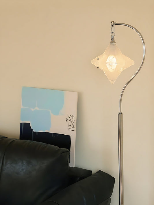 Art Deco Star Floor Lamp - Modern Standing Lamp for Living Spaces -  Astris Orion