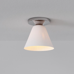 Load image into Gallery viewer, Conica Cone Flush Mount – Glass Ceiling Light for Modern Spaces
