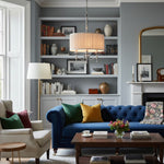 Load image into Gallery viewer, Tela 3-Light Pendant Lamp - Elegant Multi Arm Hanging Light for Living &amp; Dining Spaces