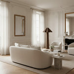 Załaduj obraz do przeglądarki galerii, Weavara Rzeźbiarska Lampa Podłogowa – Nowoczesny Przejściowy Design do Salonów i Pokoi Wypoczynkowych