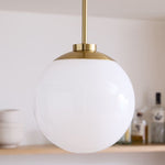 Load image into Gallery viewer, Rivolence Globe Pendant Light - Elegant Brass Lighting
