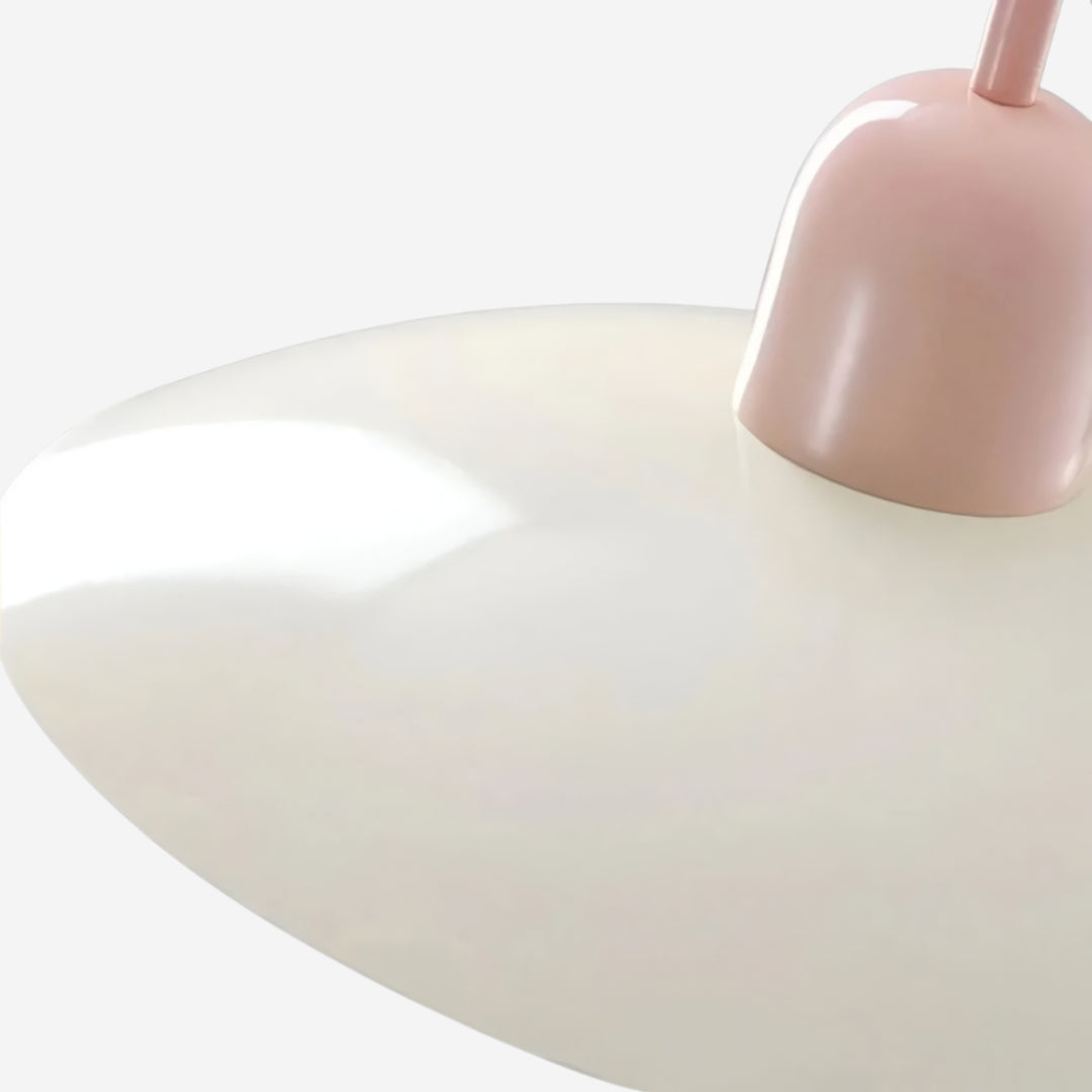 Lampe suspendue Macaron créative Lirra - Lampe en fer de style scandinave pour chambre et chambre d'enfants