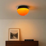 Load image into Gallery viewer, Sunset Glow Acrylic LED Ceiling Light with Ambient Dome for Living Room and Bedroom