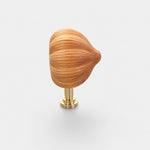Carica l'immagine nella visualizzazione Galleria, Accessori per mobili in legno lavorati a mano a forma di frutta