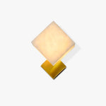 Bild in die Galerieansicht laden, Block Alabaster Wandkerze