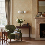 Load image into Gallery viewer, Lumio Globe Art Deco Vanity Light -  Opal Globe Bathroom Sconce
