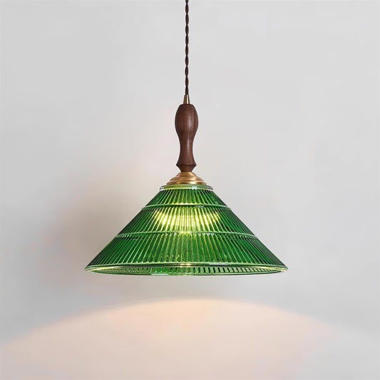 Lámpara colgante Green Nolyn