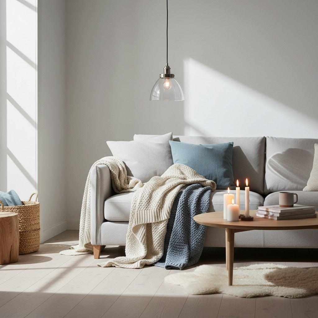 Novera Art Deco koepel verstelbare hoogte glazen kap hanglamp - Woonkamer