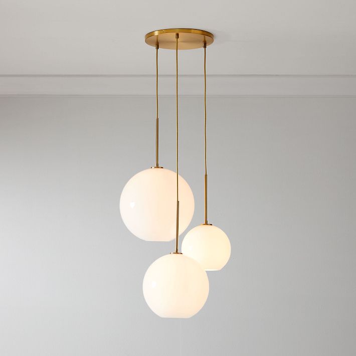 Selvion Minimalist Crystal Chandelier - Handcrafted Glass Sculptural Lighting Fixture