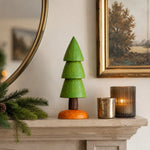 Załaduj obraz do przeglądarki galerii, Wooden pine ornament decor view
