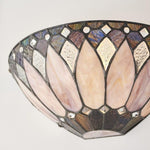 Cargar imagen en el visor de la galería, Lámpara de Pared Elegante TF Brooklyn - Aplique de Pared de Vidrio Art Deco para Sala de Estar o Pasillo