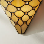 Afbeelding laden in galerijweergave, TF Pearl Elegante glazen wandlamp – wandkandelaar voor lounge, slaapkamer of gang