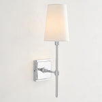 Load image into Gallery viewer, Derlina White Linen Shades Wall Lamp – Retro Metal Multi-Head Lighting Fixture
