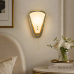 Cargar imagen en el visor de la Galería, Vintage French pull-chain wall sconce
